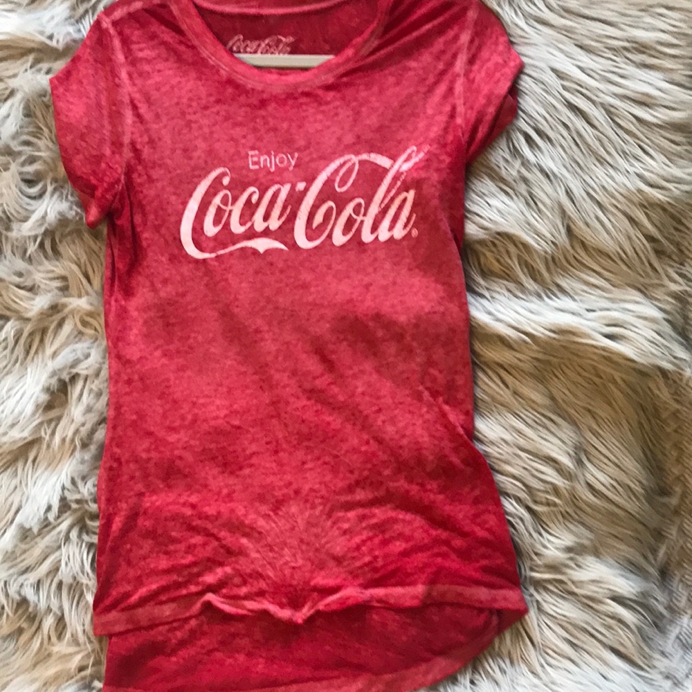 Red Coca-Cola shirt